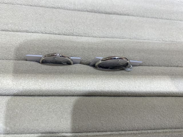 シンプルな指輪です。