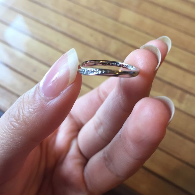 ディズニーオリジナル文字彫りで世界に一つだけのデザイン