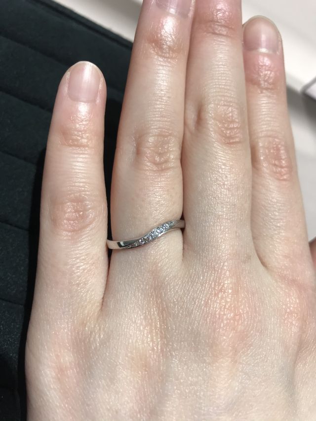 色々と試着させていただいた中で、こちらが一番気に入りました。