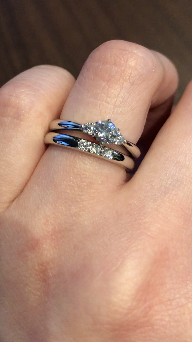 エンゲージリングとマリッジリング