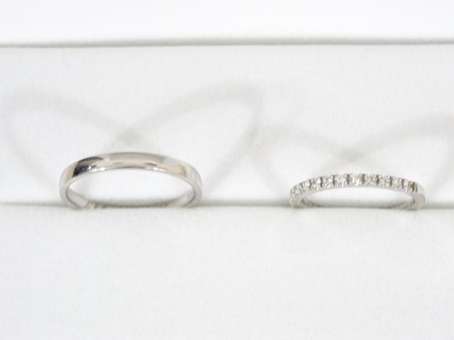 ダイヤモンドの結婚指輪が欲しかったので