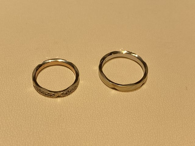 さくらモチーフの指輪