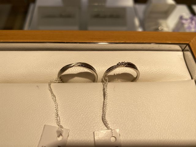 星デザインのリング