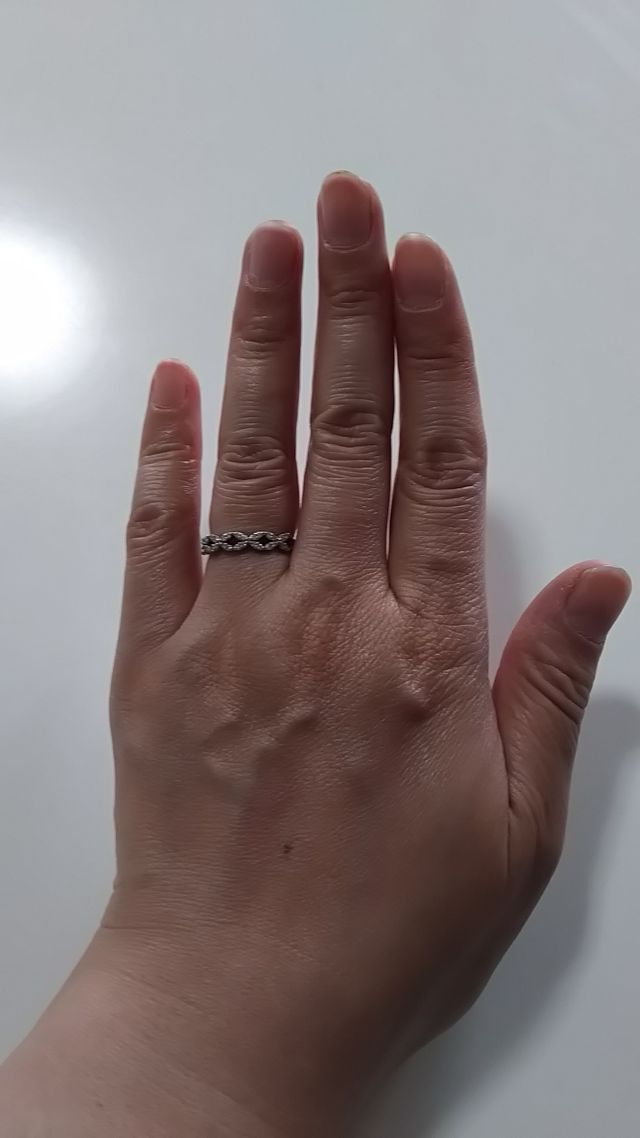 ダイヤのエタニティリングです