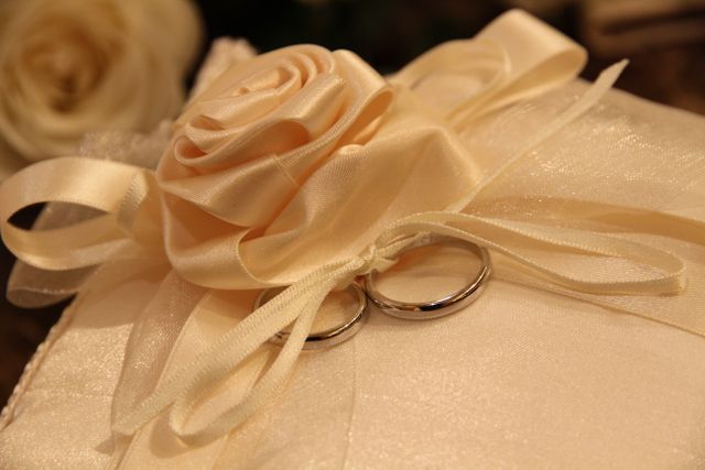 結婚式場での撮影♡