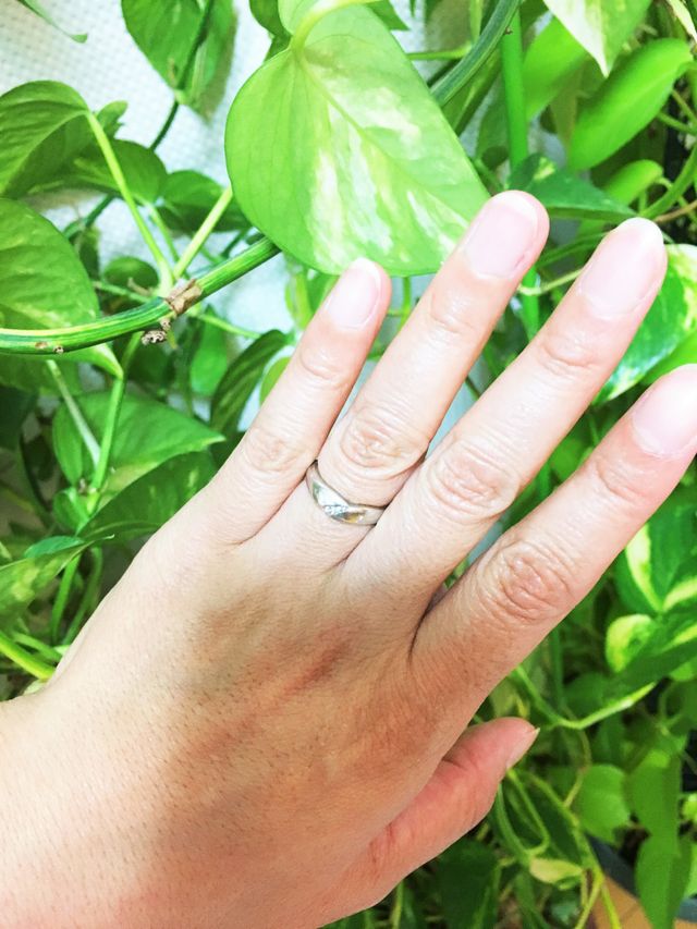 今の状態です。定期的に磨きに出しています。