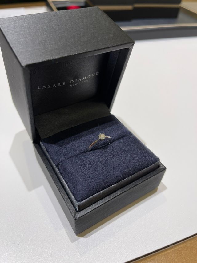 指輪とボックス