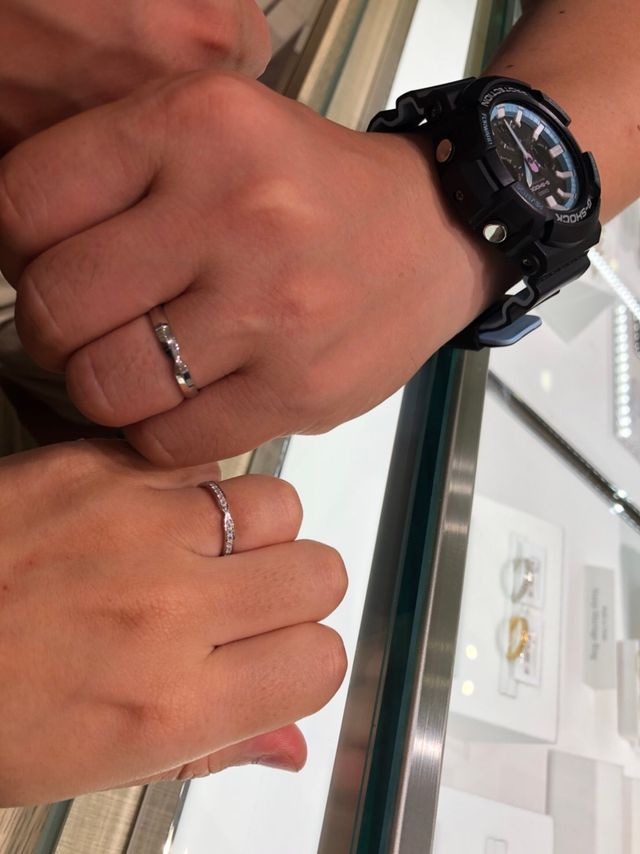 お揃いのクロッシングスター