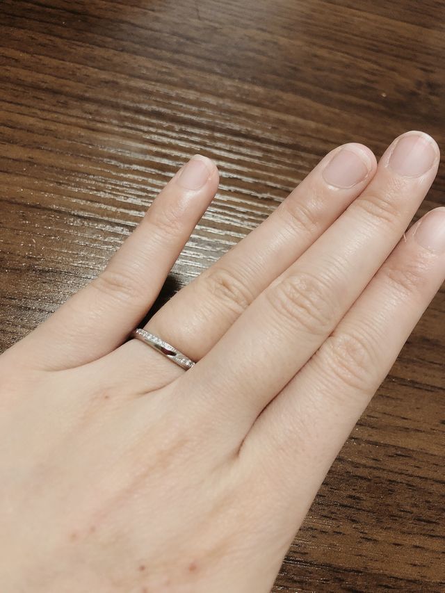 着用時の写真になります。