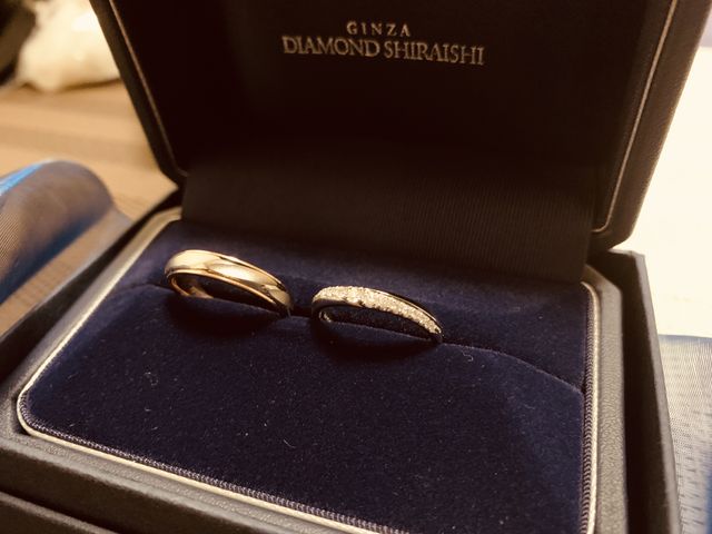 指輪とボックス共に素敵です