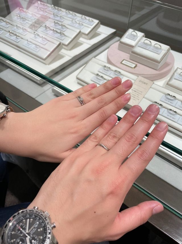 重ね付けするとゴージャスで素敵！
