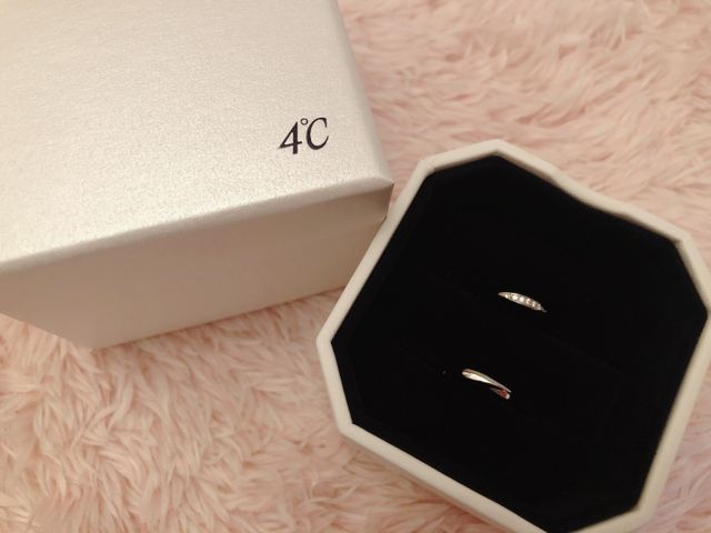 結婚指輪　女性7号 男性11号