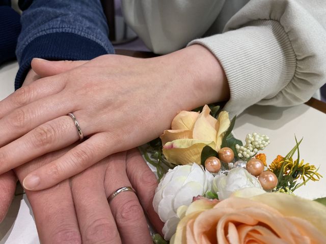 受け取りの時に撮っていただきました。