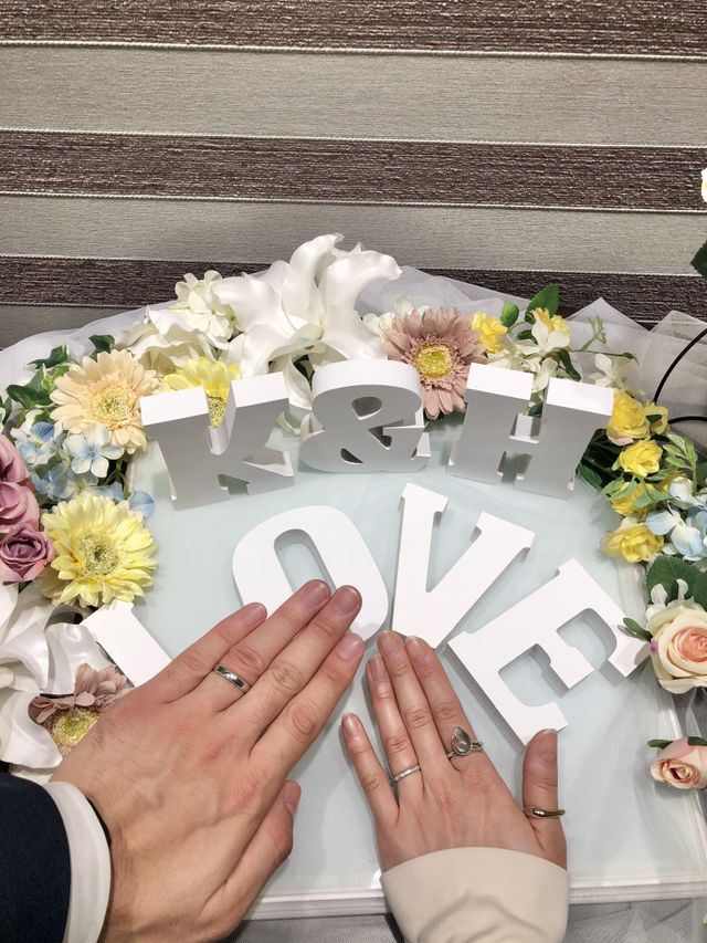 お気に入りのリングに出会えてました。