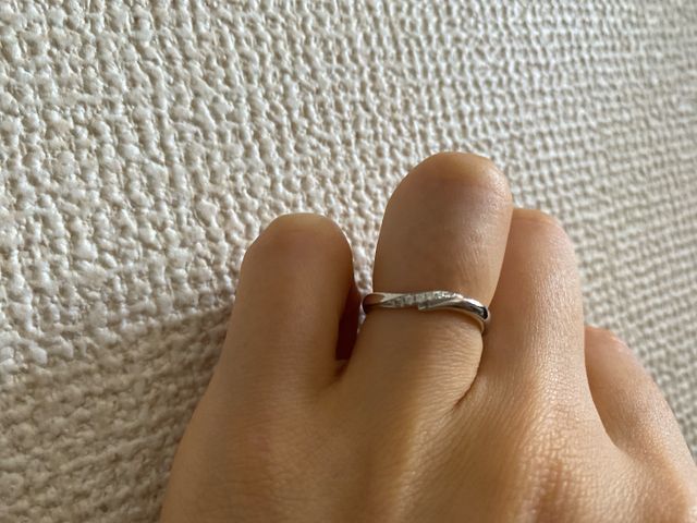 アップです。ダイヤは七つです。