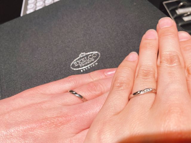 ダイヤが素敵な指輪です