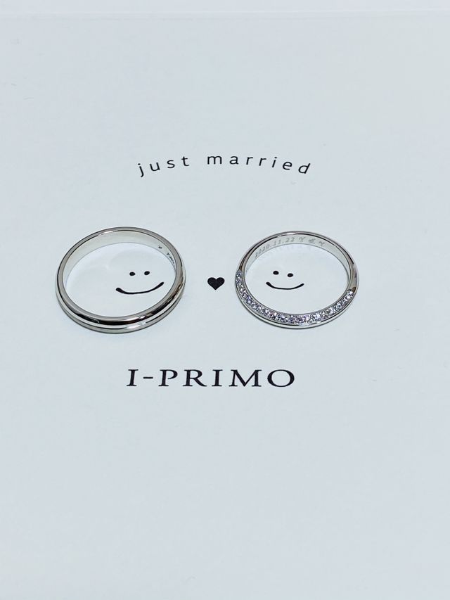 ニッコリ指輪君とニッコリ指輪ちゃん