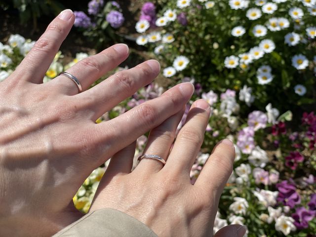 買った日につけて撮った写真