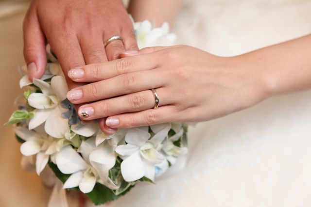 結婚式での指輪