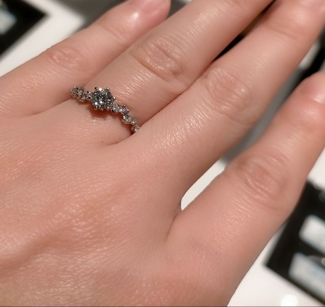 着用時の写真です（○'ω'○）