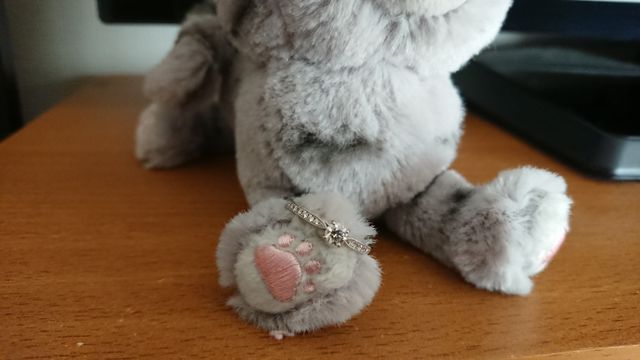 素敵な指輪です。