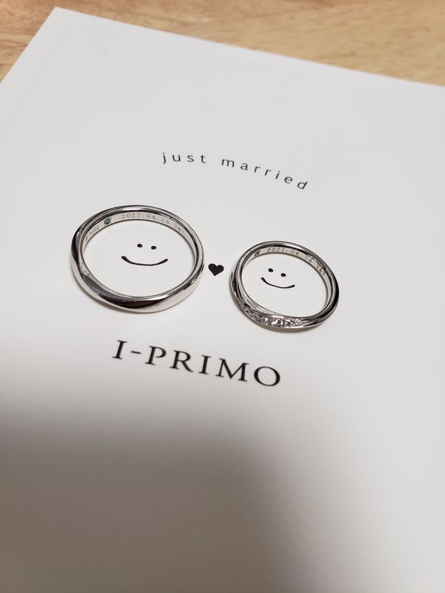 頂いた台紙と一緒に。