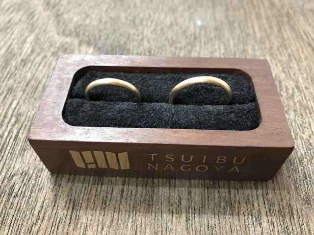 手作り指輪完成！