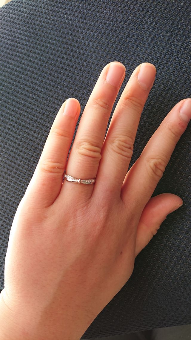 ダイヤをもう片側に増やしました。