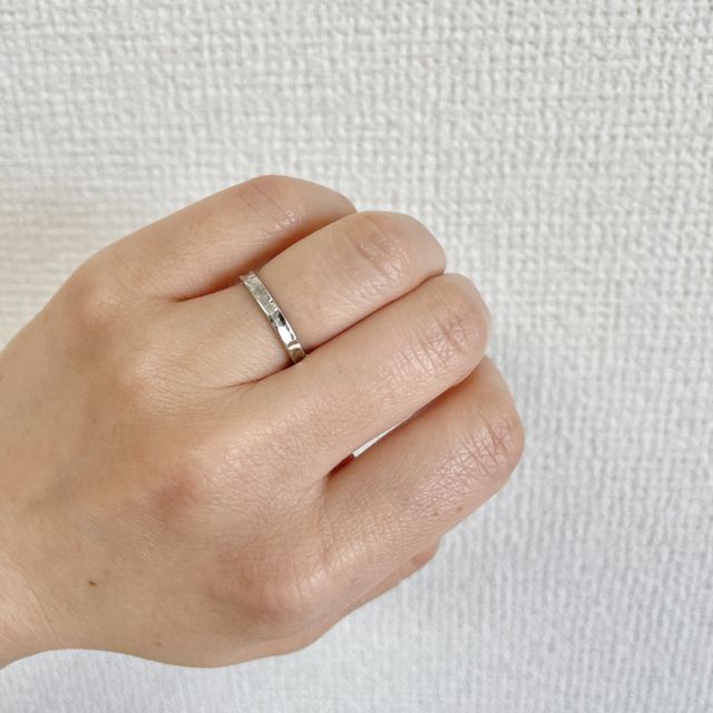 自分で彫った模様に、とても愛着があります。