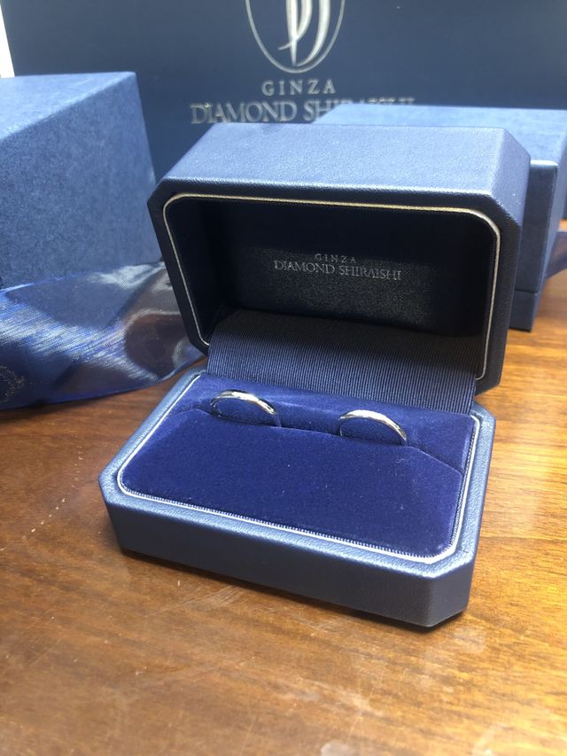 購入日に撮影しました。喜びショットです。