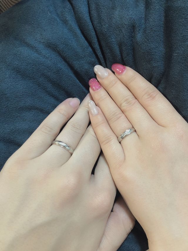 試着時の写真です。