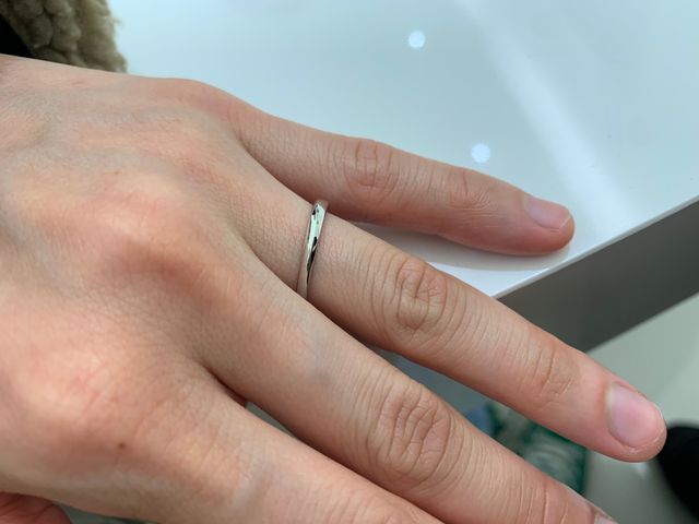 柔らかなひねりが特徴的