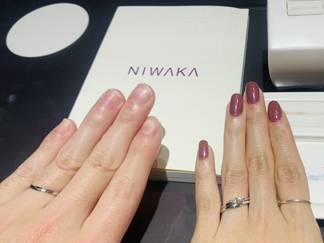 指輪すべてに名前がついており、由来も素敵でした。