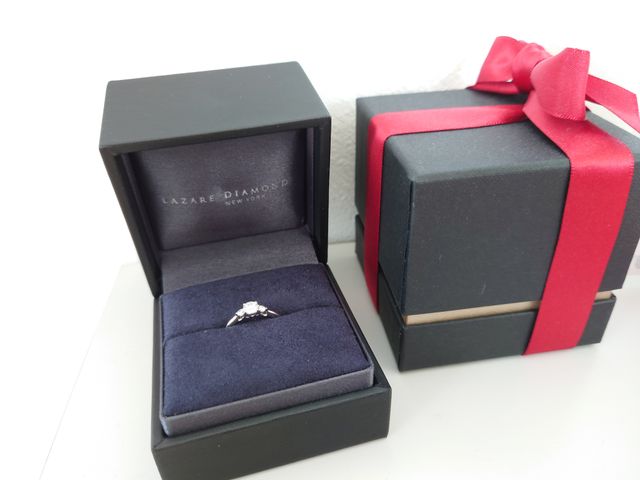 指輪ケースとプレゼント用BOX