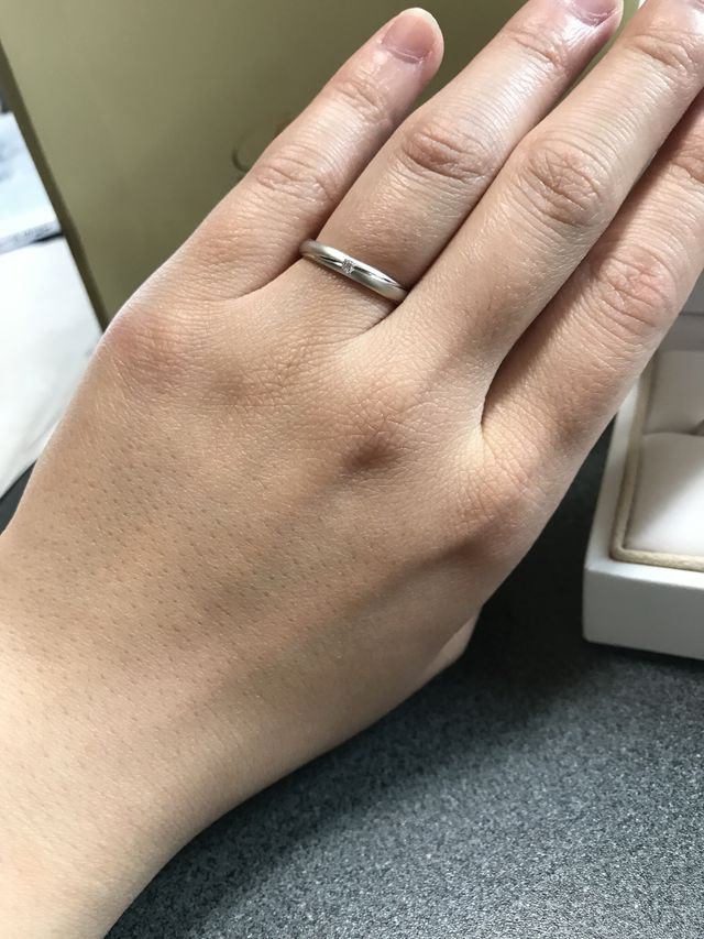 つけ心地も良く、指に馴染みます！