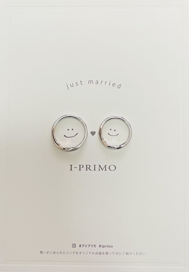 ゴールドとシルバーのコンビネーションリングでつや消し♪✨