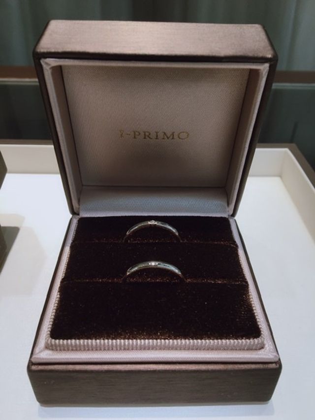 購入した結婚指輪