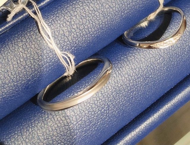 指輪の試着で提案されたものです