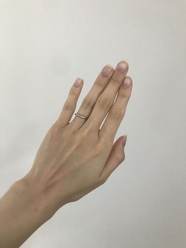 出っ張りがないので違和感がなくスッキリして見えます。