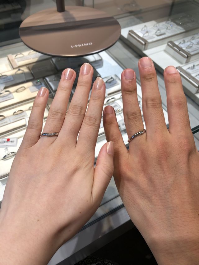 試着した時の写真です。