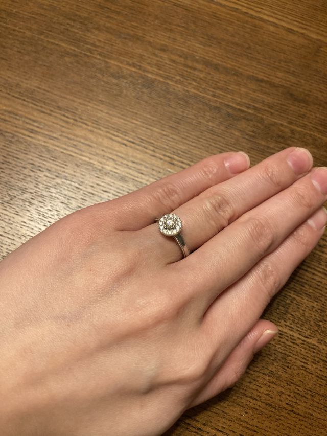 ゴージャスな取り巻きデザイン