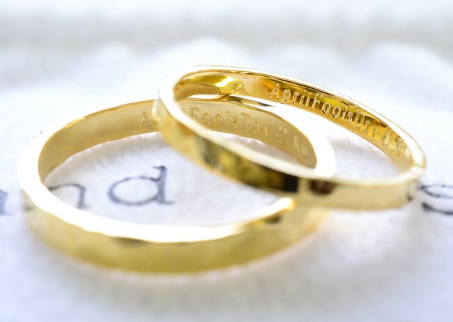 平打ち槌目仕上げにしました！