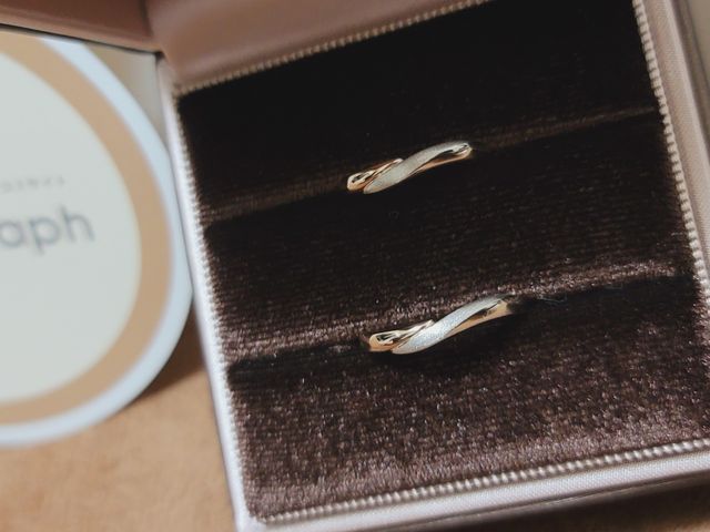 女性の指輪も男性のデザインと同じにしたものになります。