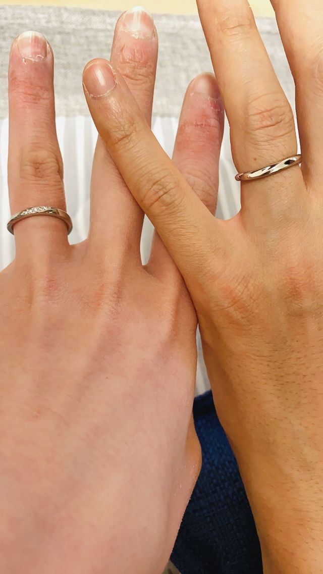 プラチナ99％にしてもらいました。ラブな写真です。