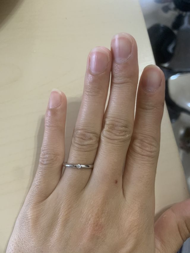 指馴染みがよく、良い意味でつけている感覚がありません。
