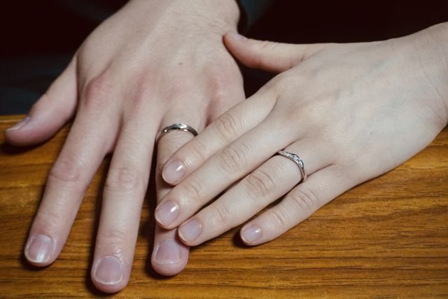 他にないデザインでとても可愛い
男性のデザインもおしゃれ