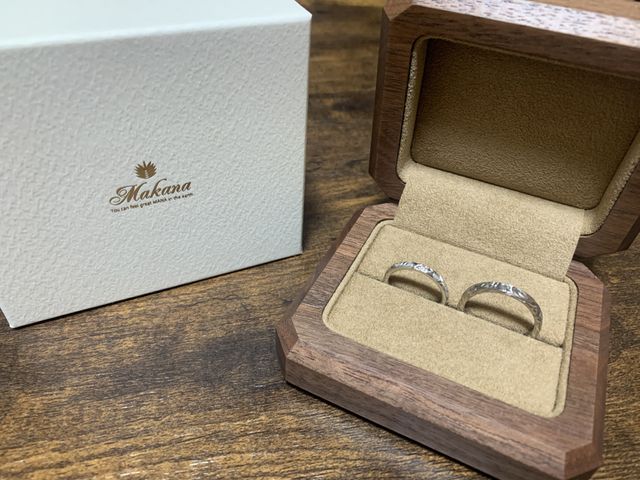 自分でデザインを決めたのでとてもお気に入りです。