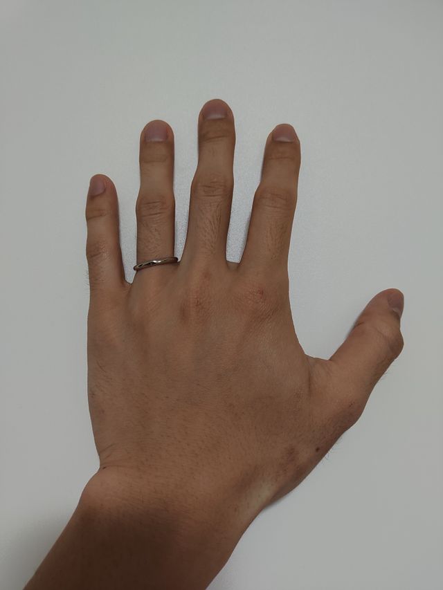 着用時の写真です。