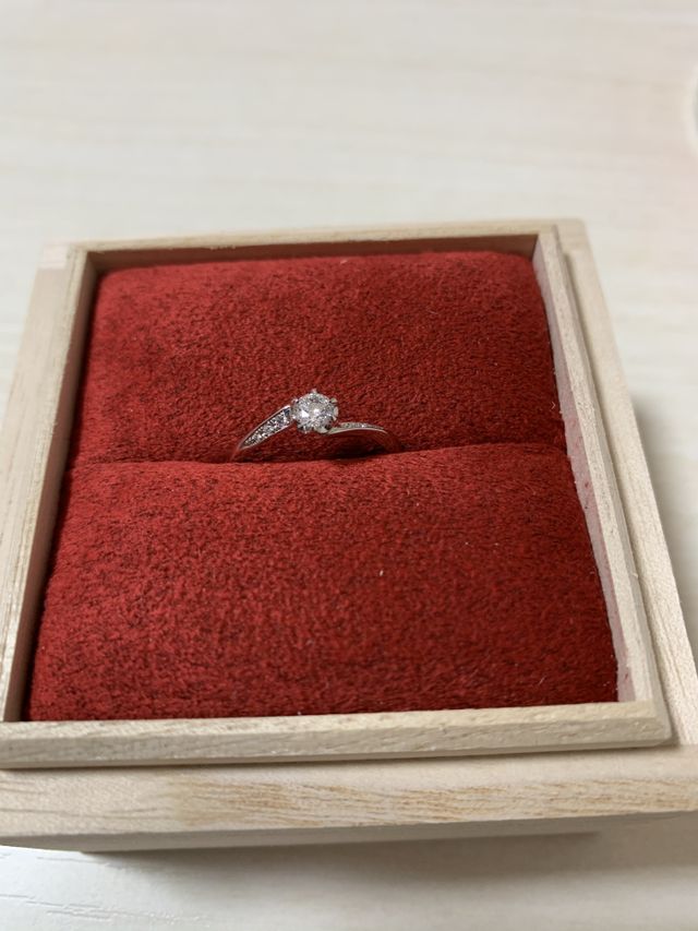 購入した指輪です！