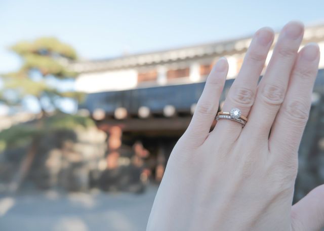 ずらして着用するのも可愛い&hellip;